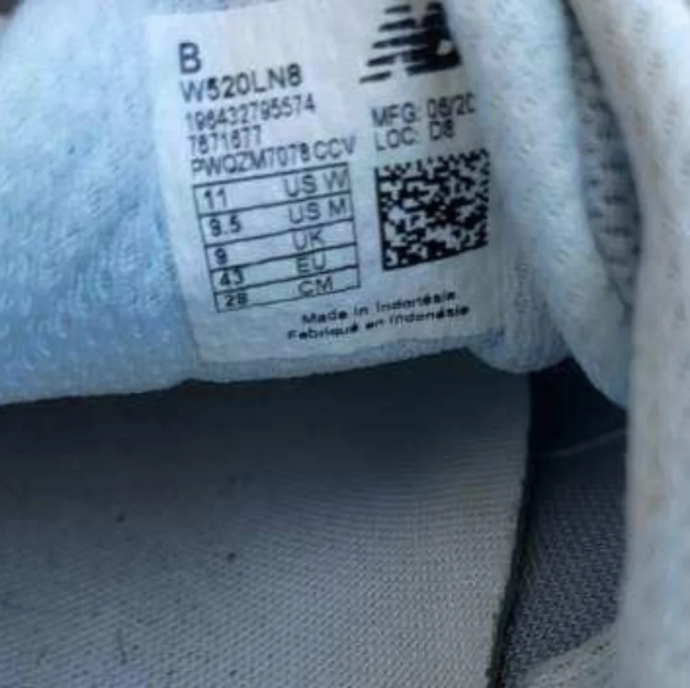 New Balance 520 Sky Blue Athletic Tennis Shoe Walk Run Casual Sneaker Women 11 - Picture 8 of 11